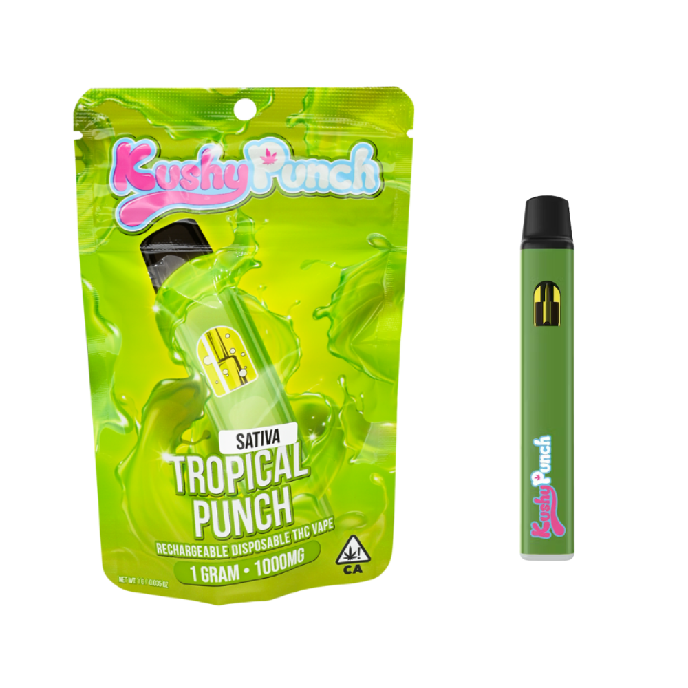 1g Sativa Tropical Punch (All-in-One) - Kushy Punch - Sac...